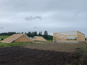 garage under construction